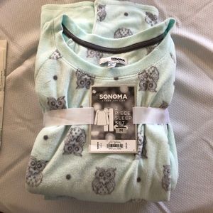 NWT sonoma pajamas medium blue